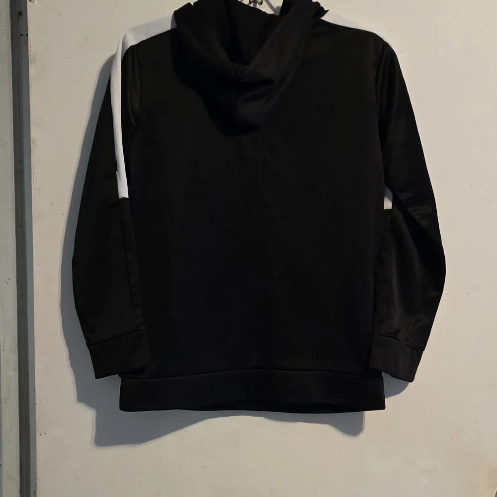 Puma Black Hoodie with White Accents
